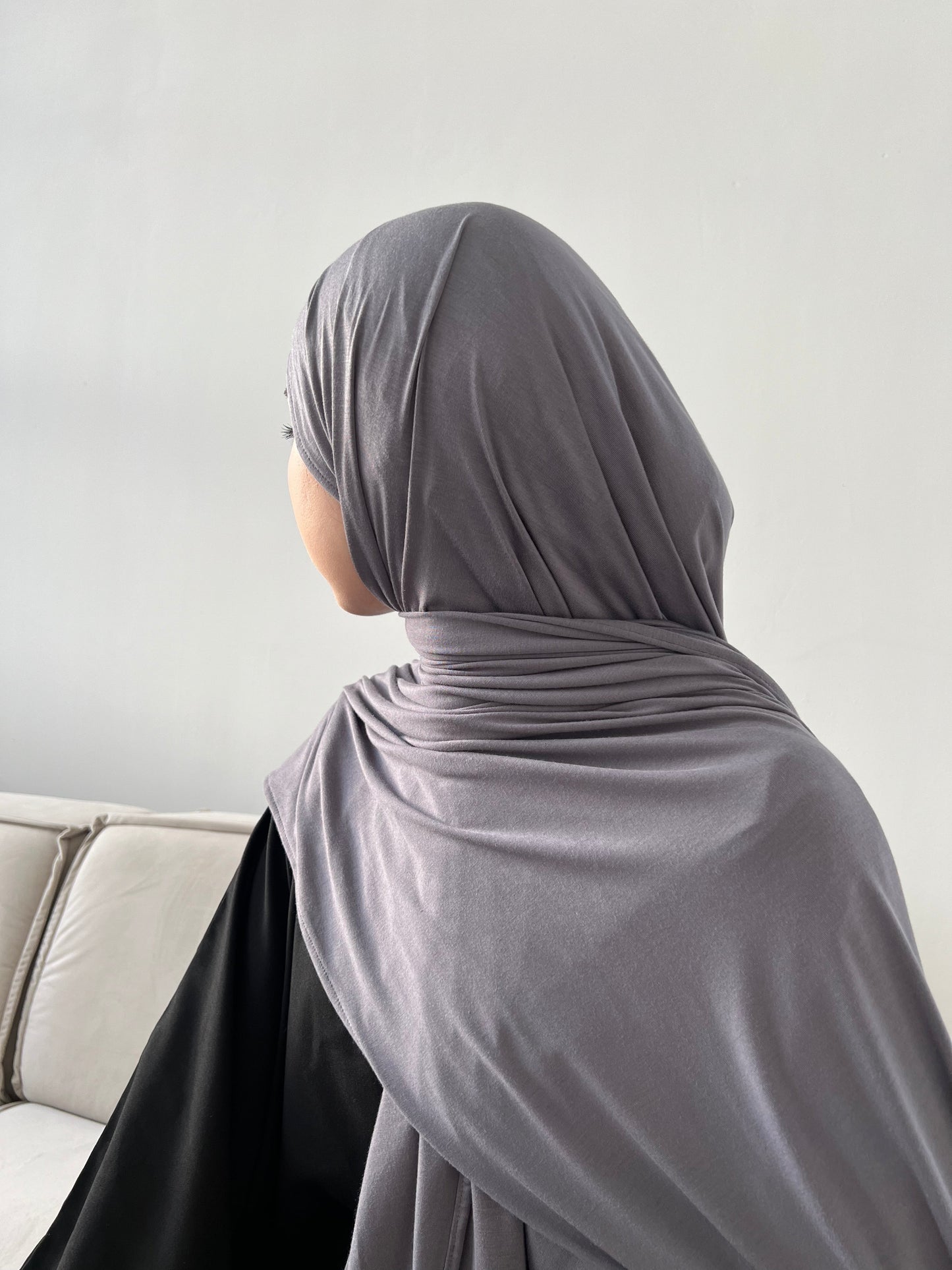 Charcoal Bamboo Hijab